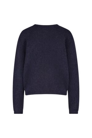 Studio Anneloes Bibi mohair cardigan 6900 dark blue