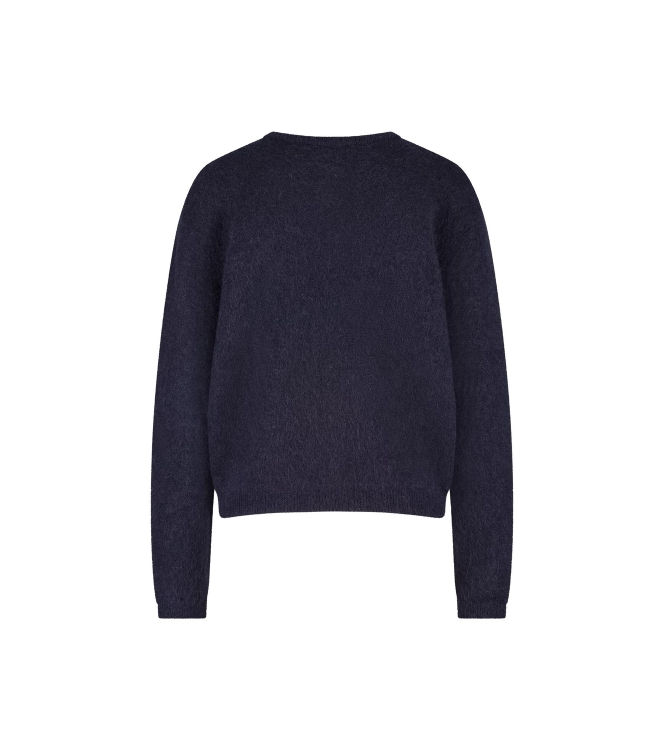 Studio Anneloes Bibi mohair cardigan 6900 dark blue