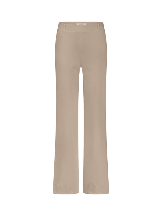 Studio Anneloes Lexie bonded trousers 2200 latte