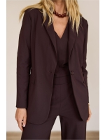 Studio Anneloes Fran blazer 8700 espresso