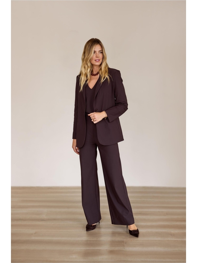 Studio Anneloes Fran blazer 8700 espresso