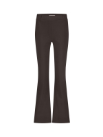 Studio Anneloes Flair bonded trousers 8700 espresso
