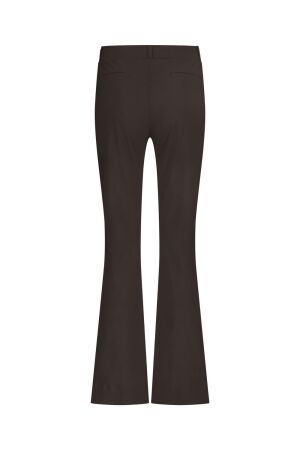 Studio Anneloes Flair bonded trousers 8700 espresso