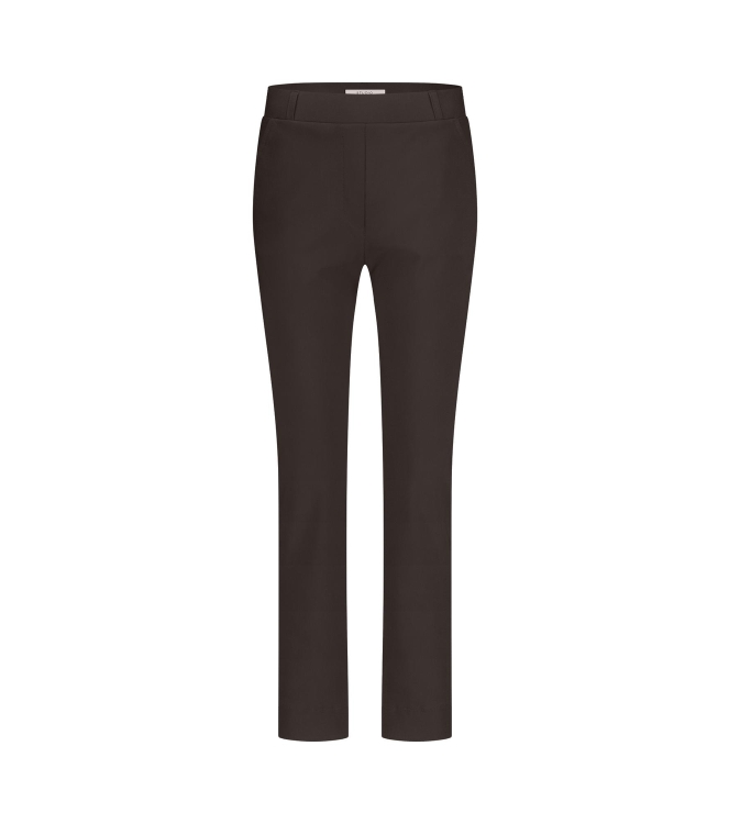 Studio Anneloes Anne bonded trousers 8700 espresso