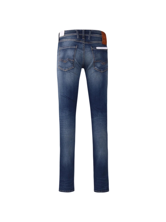 Replay Anbass pants 007 donkerblauw