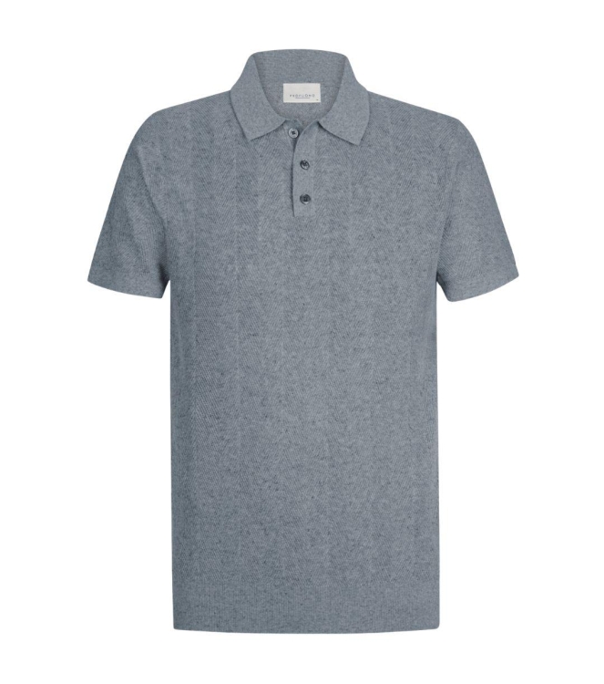 Profuomo POLO SS BLUE Mblue