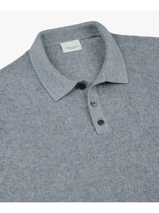 Profuomo POLO SS BLUE Mblue