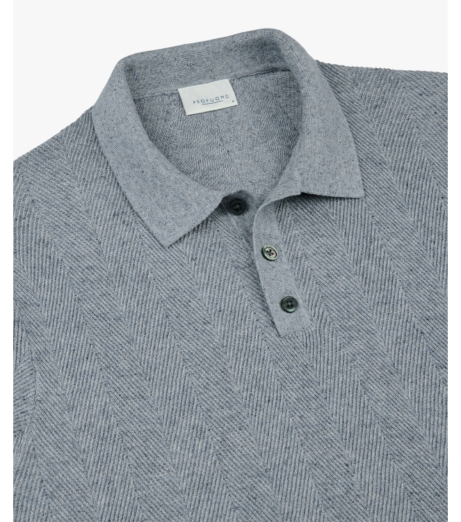 Profuomo POLO SS BLUE Mblue