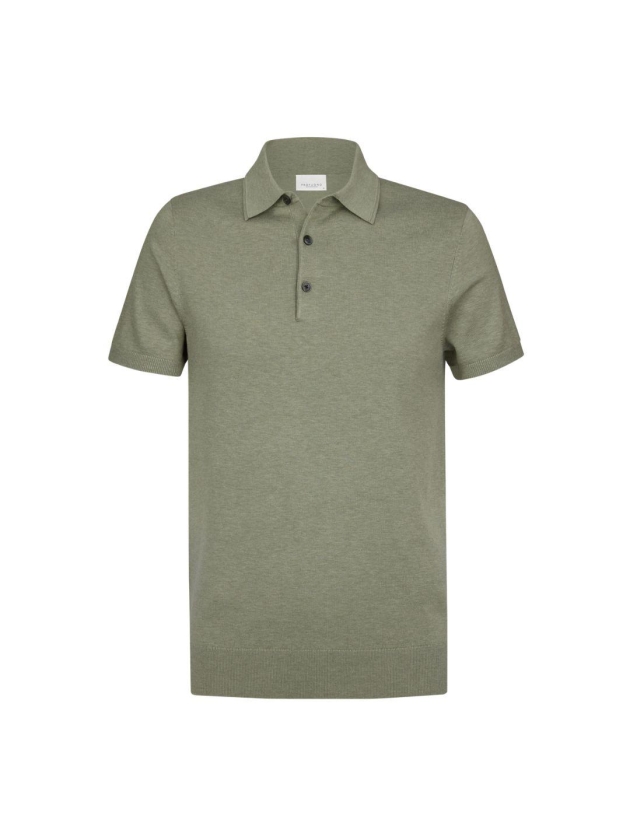 Profuomo POLO SS M GREEN Z2Mid green