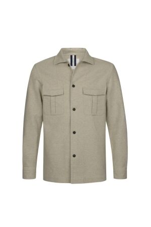 Profuomo OVERSHIRT RAW WHITE F1 Sand