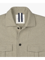 Profuomo OVERSHIRT RAW WHITE F1 Sand
