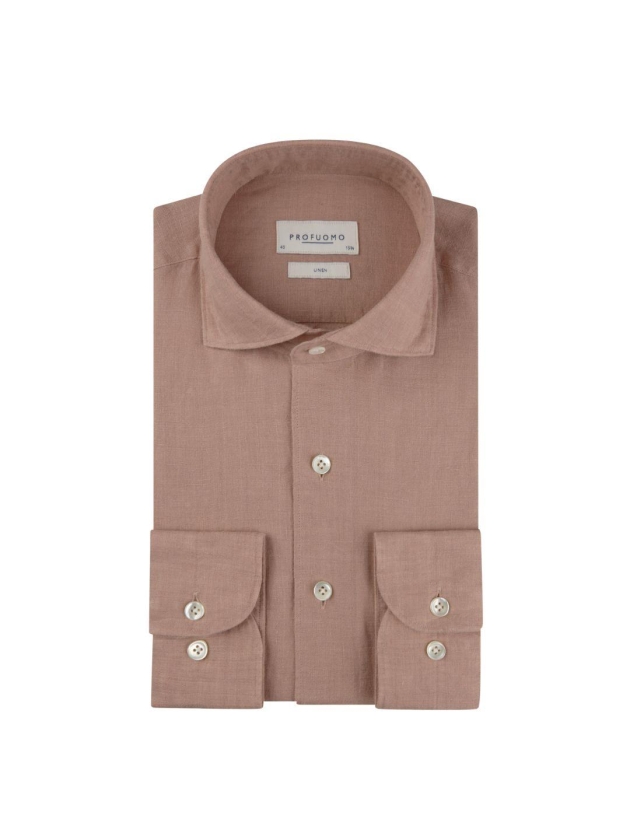 Profuomo SHIRT CUTAWAY SF D.PINK T3 Dark pink