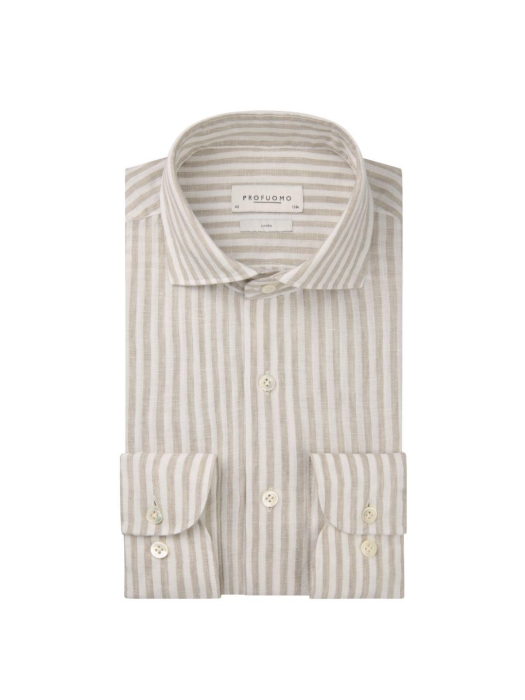 Profuomo SHIRT CUTAWAY SF BEIGE FBeige