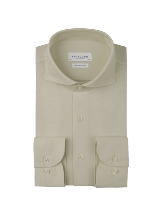Profuomo SHIRT X-CUTAWAY SF L.SAND F5Light sand