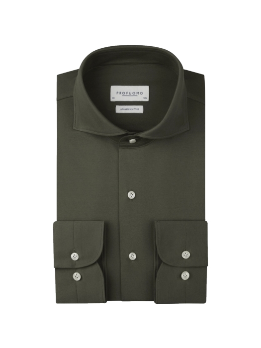 Profuomo SHIRT X-CUTAWAY SF GREEN ZGreen