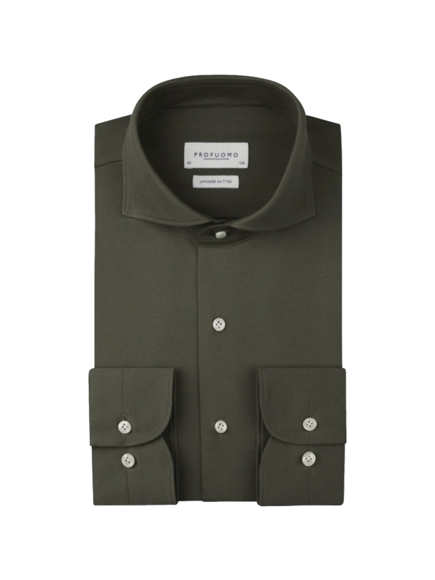 Profuomo SHIRT X-CUTAWAY SF GREEN ZGreen