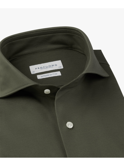 Profuomo SHIRT X-CUTAWAY SF GREEN ZGreen