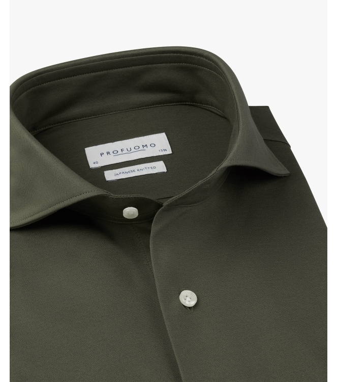 Profuomo SHIRT X-CUTAWAY SF GREEN ZGreen