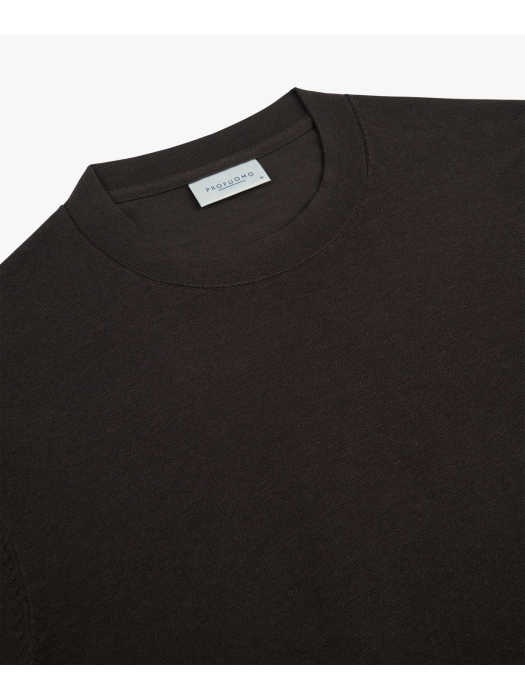 Profuomo PULLOVER CREW NECK D BROWN H2Darkbrown