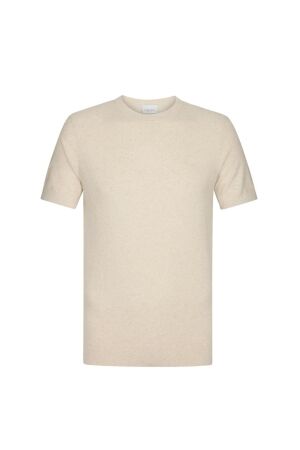 Profuomo T-SHIRT CREW NECK SS RAW WHITE E2Raw white