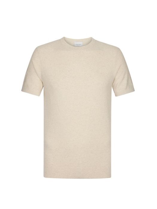 Profuomo T-SHIRT CREW NECK SS RAW WHITE E2Raw white