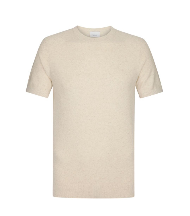 Profuomo T-SHIRT CREW NECK SS RAW WHITE E2Raw white
