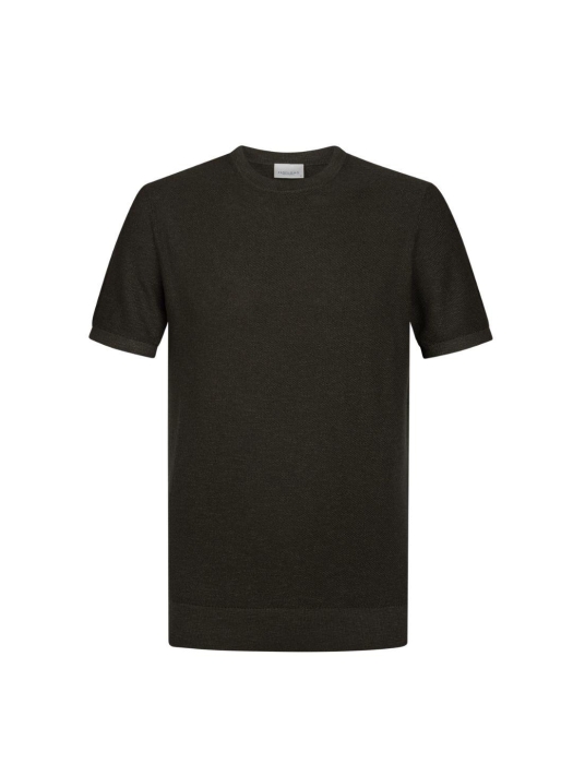 Profuomo T-SHIRT CREW NECK SS D BROWN H2Darkbrown