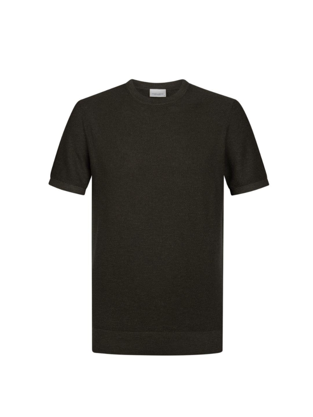 Profuomo T-SHIRT CREW NECK SS D BROWN H2Darkbrown