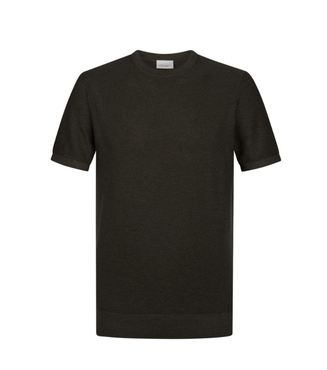 Profuomo T-SHIRT CREW NECK SS D BROWN H2Darkbrown