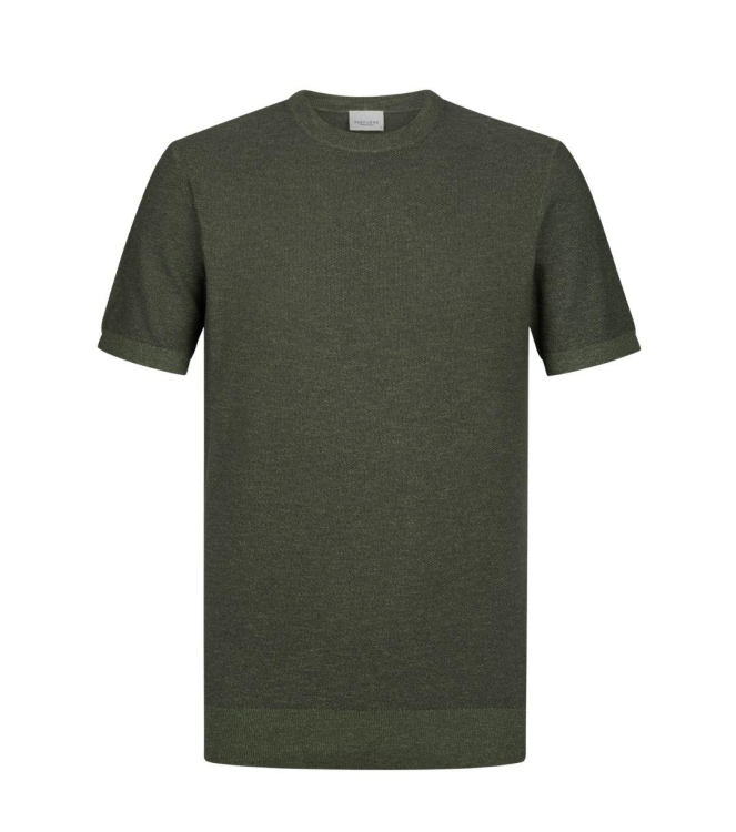 Profuomo T-SHIRT CREW NECK SS GREEN ZGreen