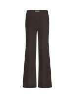 Studio Anneloes Lexie bonded trousers 8700 espresso