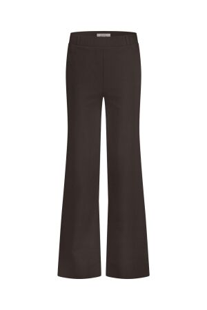 Studio Anneloes Lexie bonded trousers 8700 espresso