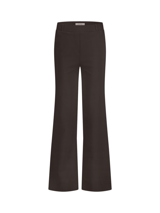 Studio Anneloes Lexie bonded trousers 8700 espresso