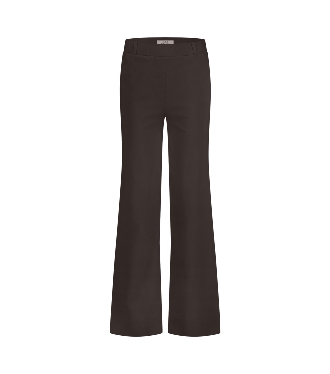 Studio Anneloes Lexie bonded trousers 8700 espresso