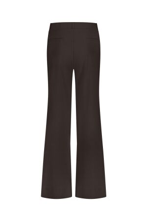 Studio Anneloes Lexie bonded trousers 8700 espresso