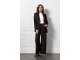 Studio Anneloes Lexie bonded trousers 8700 espresso
