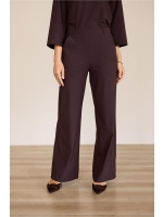 Studio Anneloes Lexie bonded trousers 8700 espresso