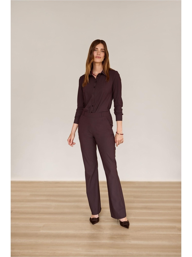 Studio Anneloes Poppy blouse 8700 espresso