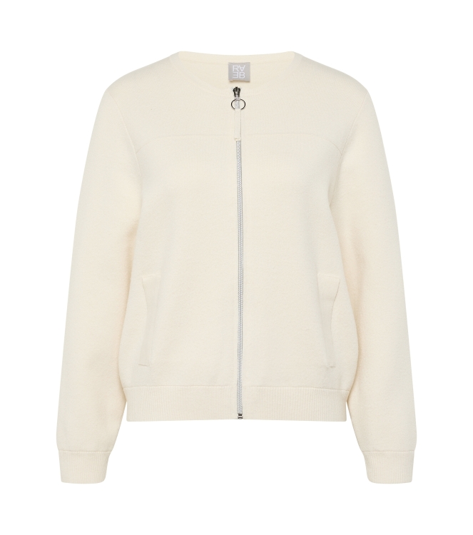 Rabe Strickjacke 6636 Alabaster