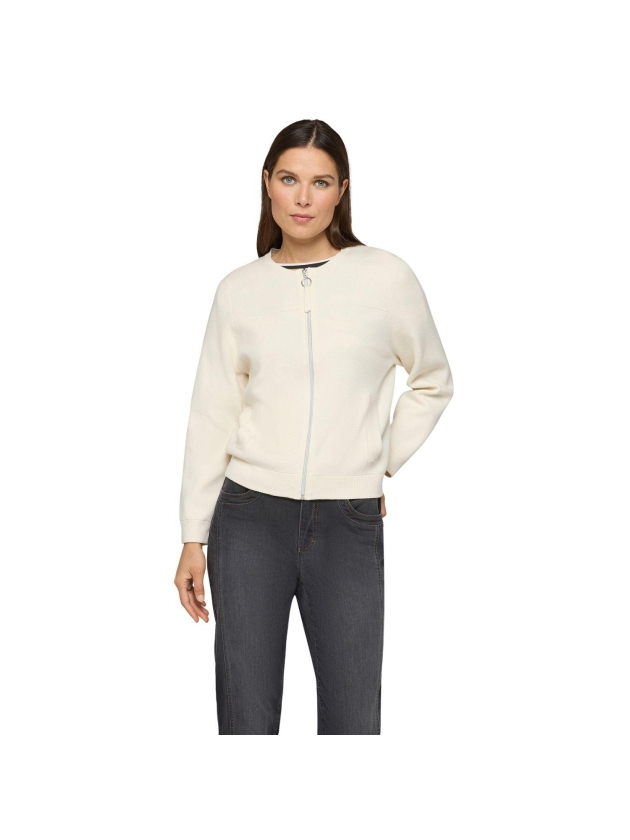 Rabe Strickjacke 6636 Alabaster