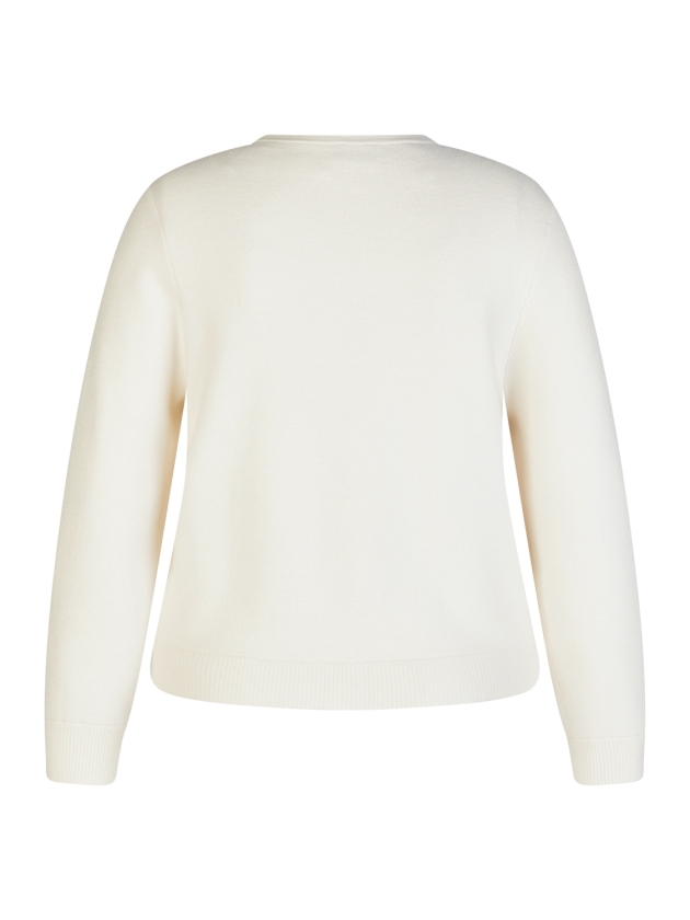 Rabe Strickjacke 6636 Alabaster