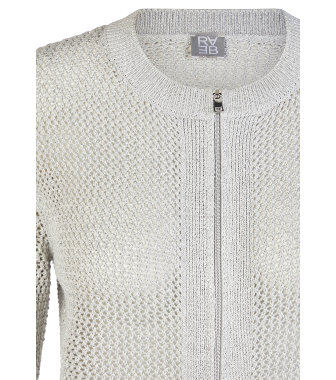 Rabe Strickjacke 6052 Hellgrau
