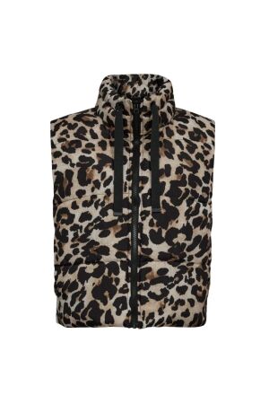 Freequent FQJOYCO-WAISTCOAT 1215 Rainy Day w. Black