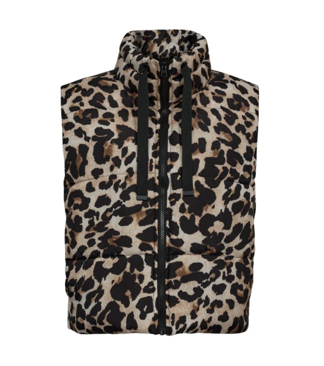 Freequent FQJOYCO-WAISTCOAT 1215 Rainy Day w. Black
