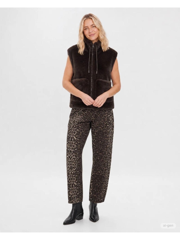 Freequent FQFONY-WAISTCOAT 2467 Mole