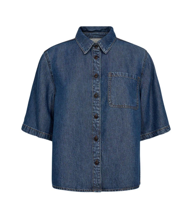 Freequent FQMILO-SHIRT 1155 Medium Blue Denim