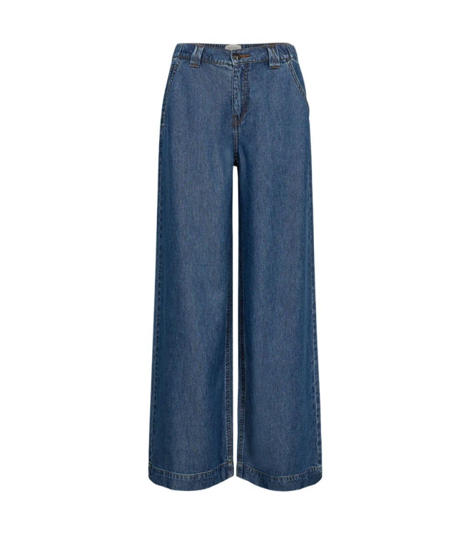 Freequent FQMILO-PANTS 1155 Medium Blue Denim