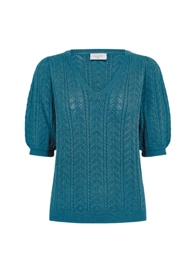 Freequent FQCLARRY-PULLOVER 0120 Brittany Blue Melange