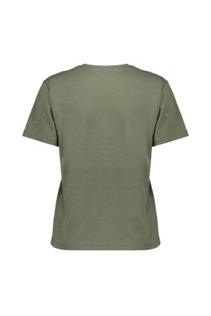 Geisha T-shirt oil stones 000530 Green