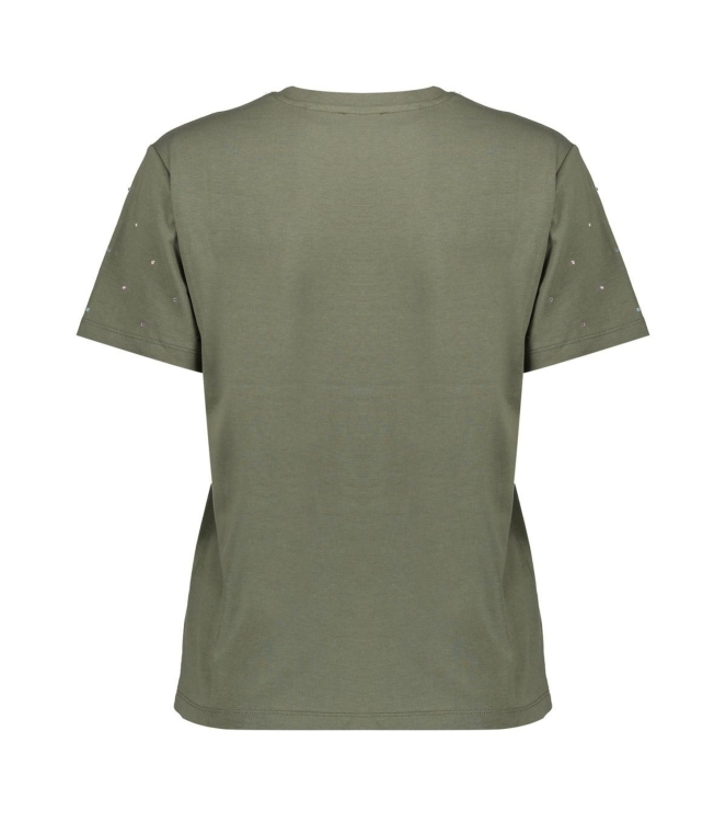 Geisha T-shirt oil stones 000530 Green